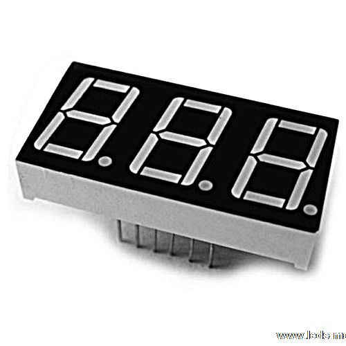 0.56" Triple Digit Numeric Displays