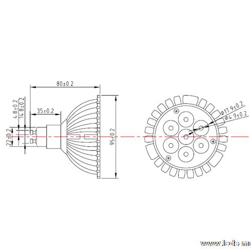 Ф50mm GU10 High Power Series