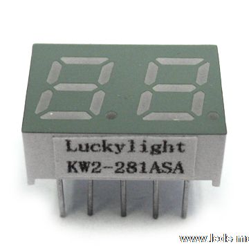 0.28" Dual Digit Numeric Displays