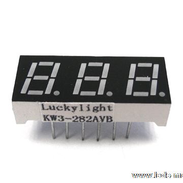 0.28" Triple Digit Numeric Displays