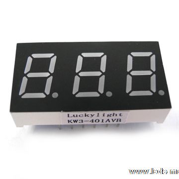 0.40" Triple Digit Numeric Displays