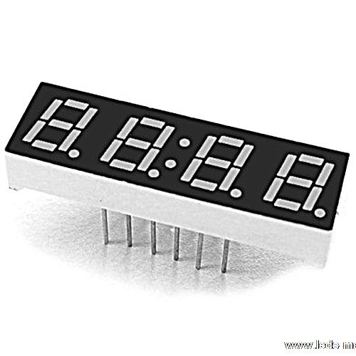 0.28" Quadruple Digit Numeric Displays