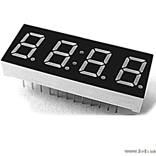 0.39" Quadruple Digit Numeric Displays