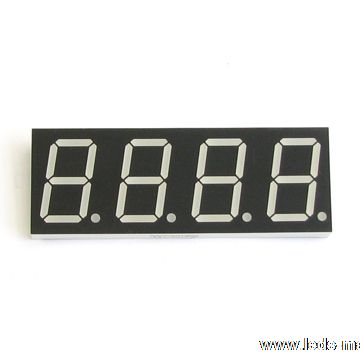 0.80" Quadruple Digit Numeric Displays