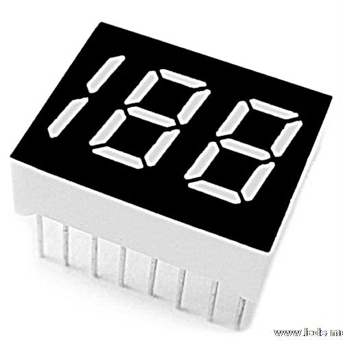 0.40" Dual Half Digit Numeric Displays