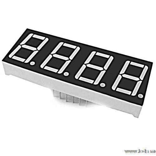 0.56" Quadruple Digit Numeric Displays