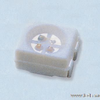 1.90mm Height 1411 Package Top View Super Yellow Chip LED