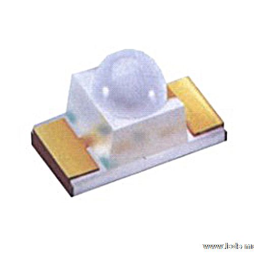 1.60mm Round Subminiature 1206 Reverse Package Super Amber Chip LED